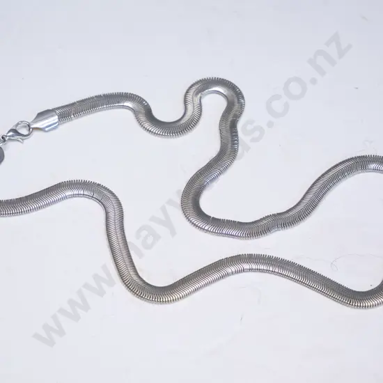 silver necklace stamped 925