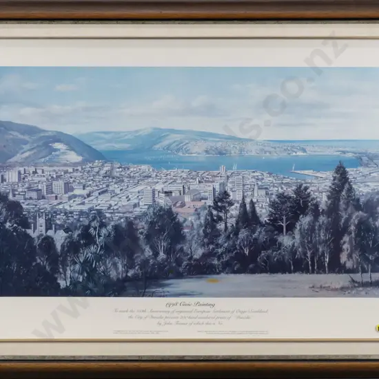 framed print - Dunedin 1998 (slight marks) H-400 W-690