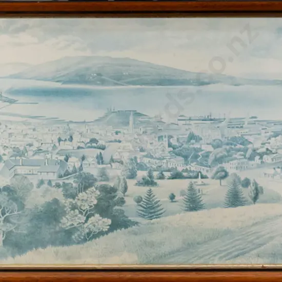 framed print - Dunedin (fading) H-260  W-745