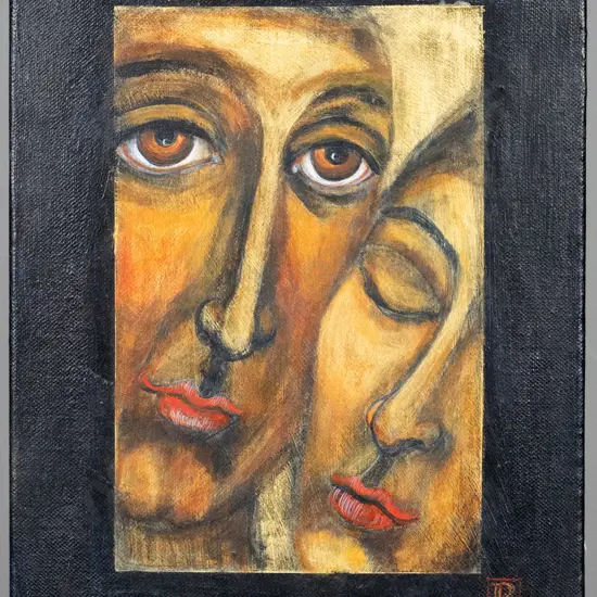 Blanche Fryer 2007 - boxed mixed media "Sojourn" H-300 W-230