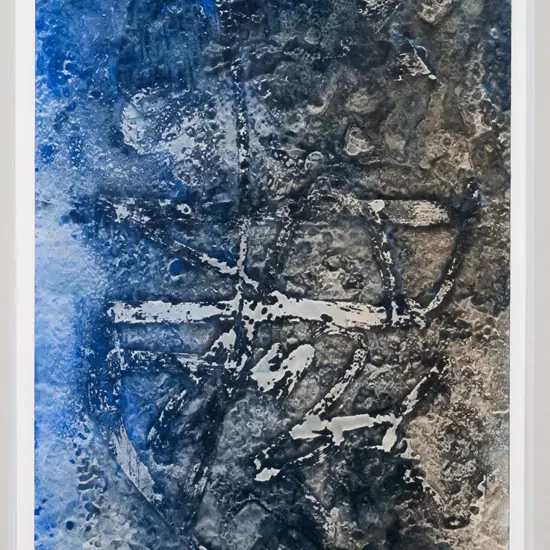 Shimada Kan 1998 - framed ltd edition print 1/10 - abstract