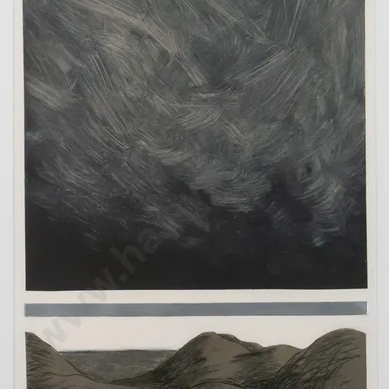 Inge Doesburg '98 - framed mixed media 1/1 - untitled H-430 W-290