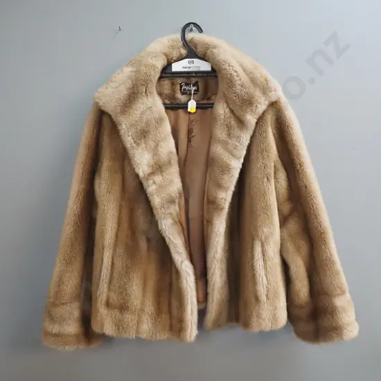 faux fur jacket - Furricoat by D. L. Ellis Auckland