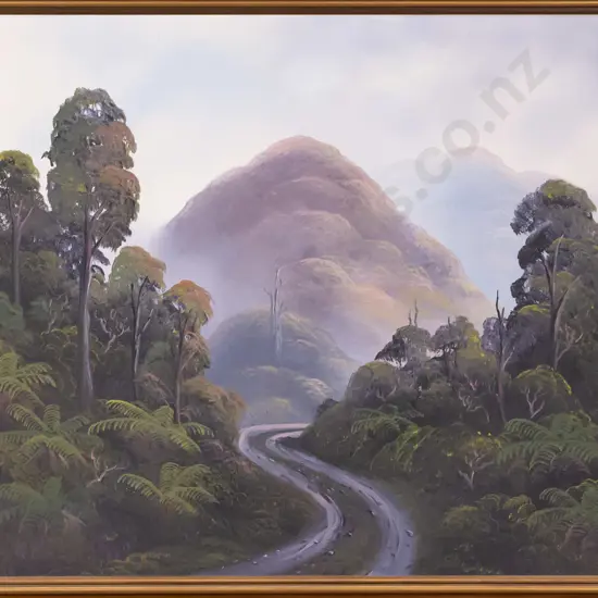 Ian Evans - framed oil landscape H-430 W-580