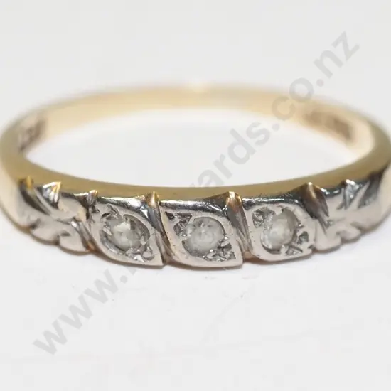 9ct eternity ring  small fitting stamped 9ct