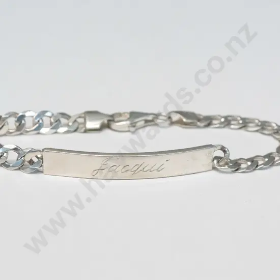 silver bracelet stamped 925