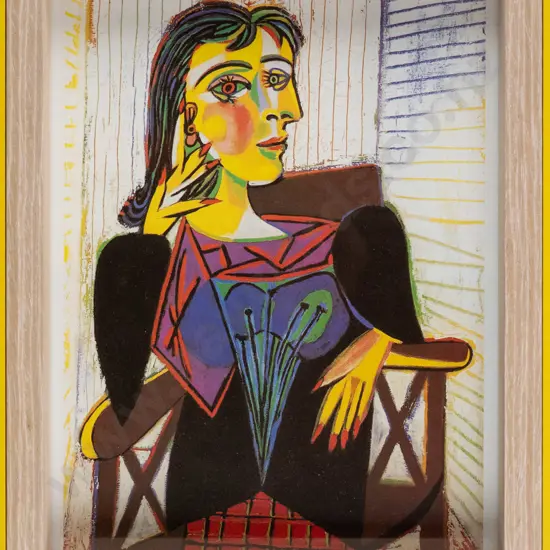 framed Picasso digital print H-240 W-190