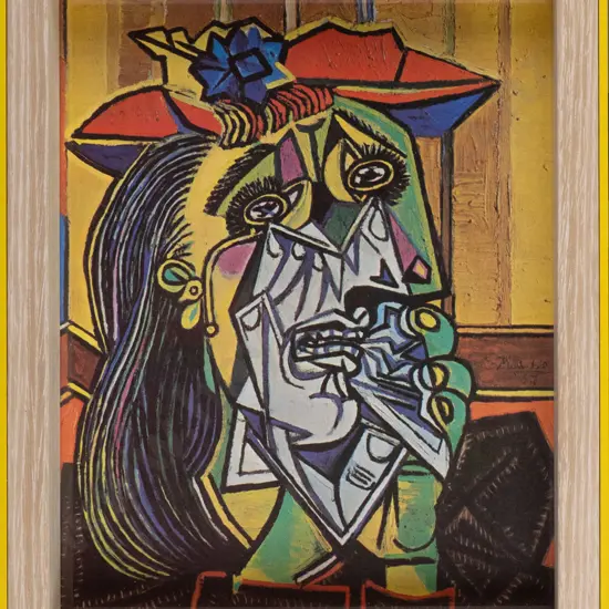 framed Picasso digital print H-240 W-190