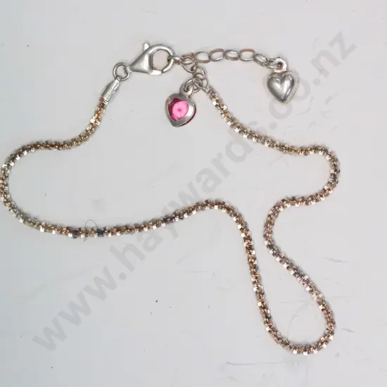 silver bracelet stamped 925