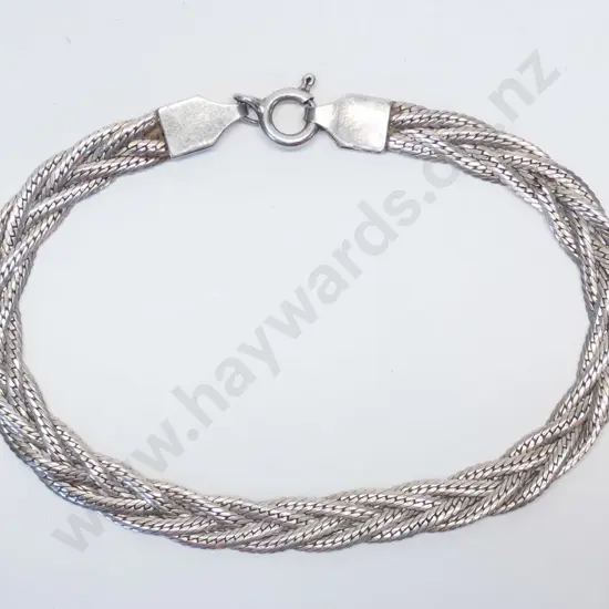 silver bracelet stamped 925
