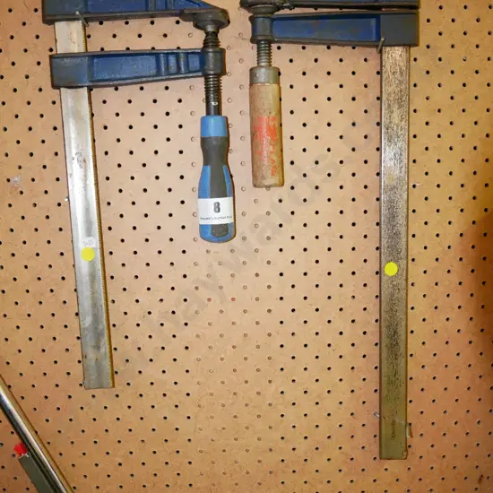 2x F clamps