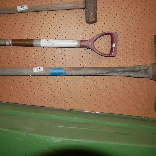 large vintage mattock