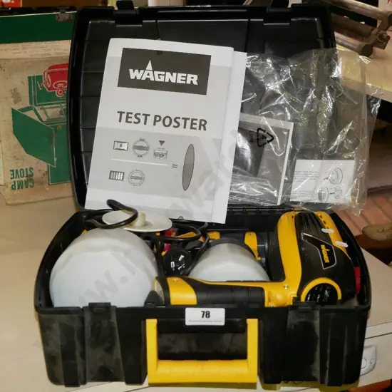cased as-new Wagner Universal sprayer