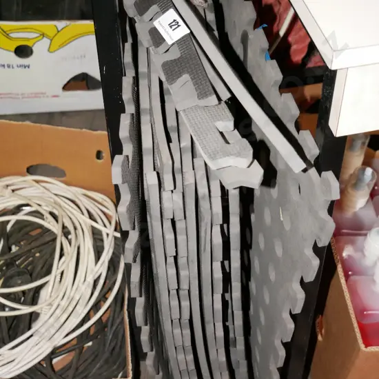 bundle of foam workshop mats