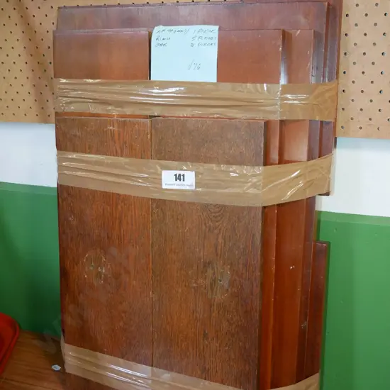 bundle of mahogany, rimu, oak