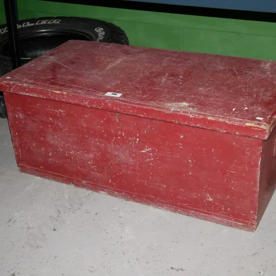 wooden storage box