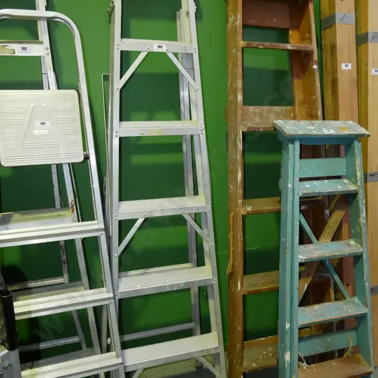 Alco 5 step aluminium ladder
