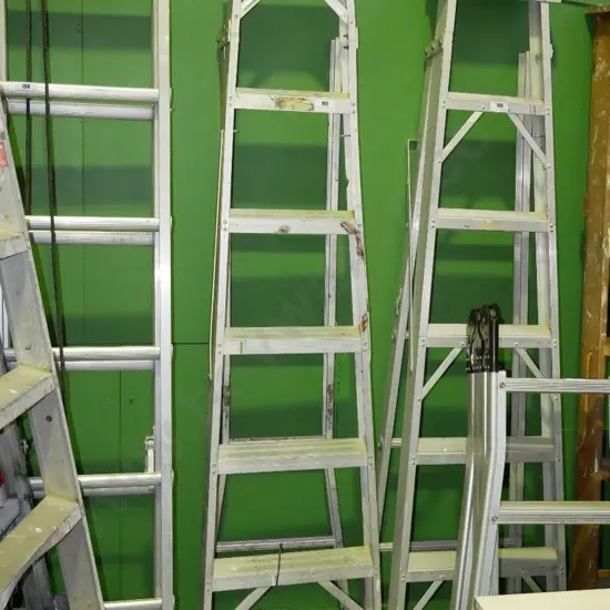 5 step aluminium ladder