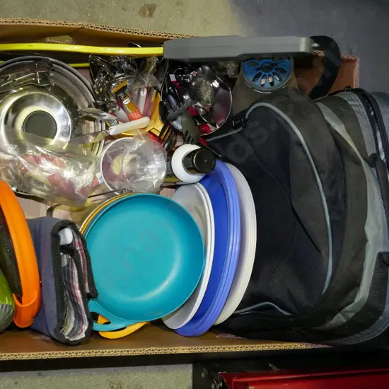 box; camping equipmet