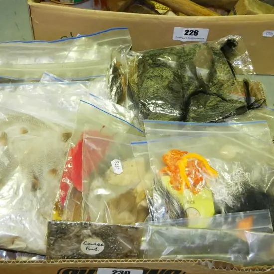 box of fly tieing equipment