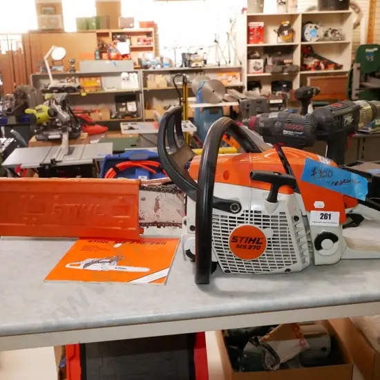 Stihl MS270 chainsaw