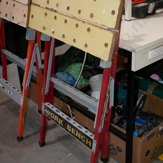 collapsable work bench