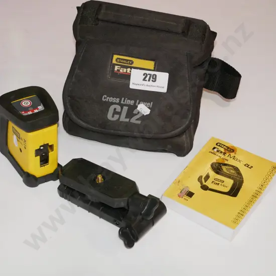 Stanley Fat Max cross line level