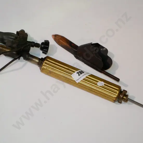 vintage brass blow torch