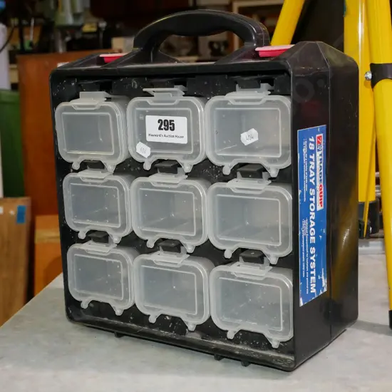 small plastic workshop organiser