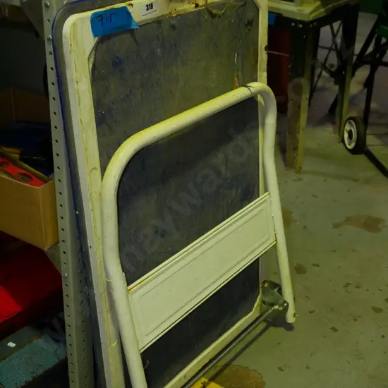folding workshop trolley