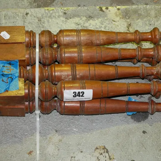 bundle of turned what not stays