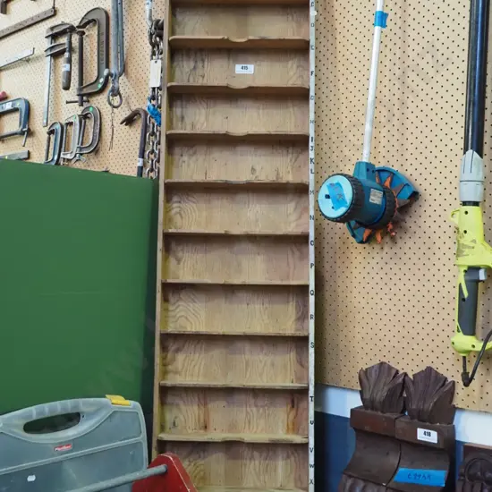 large wooden storage tray L-1540 W-400