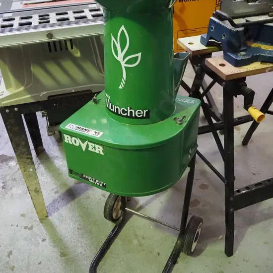 Rover electric garden mulcher