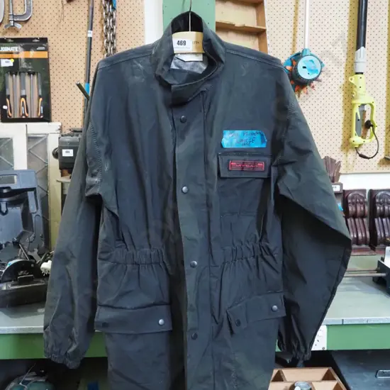 Dry Rider size Large leather motorcycle jacket