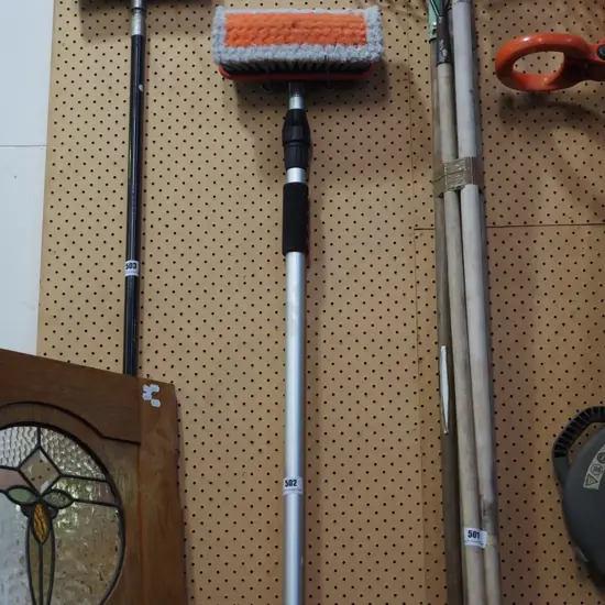 telescopic window brush