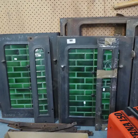 cast iron parts to a Shacklock coal range