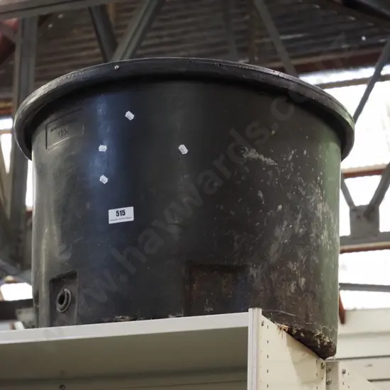 black plastic header tank