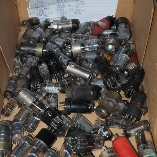 box; various radio valves