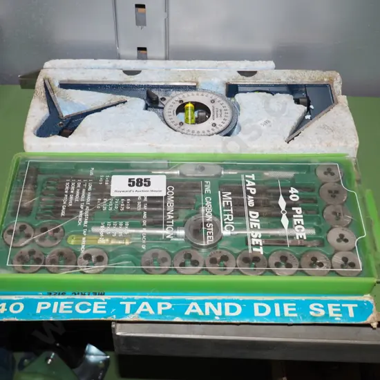 tap and die set, engineer's level