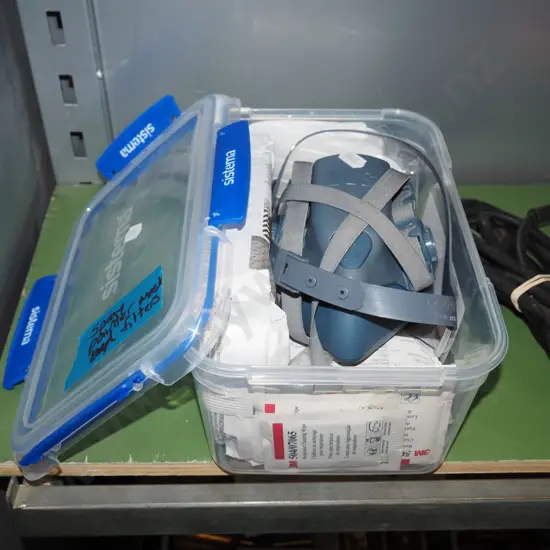 painting respirator mask and filters