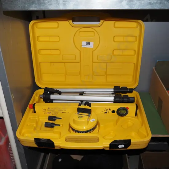 laser level in carry box