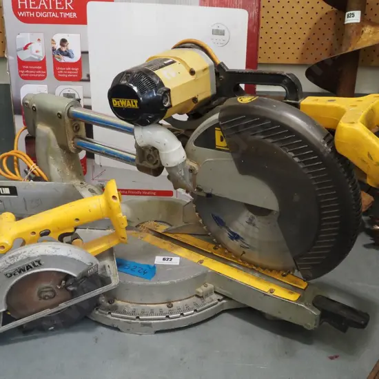 De Walt compound mitre saw, skilsaw - parts only