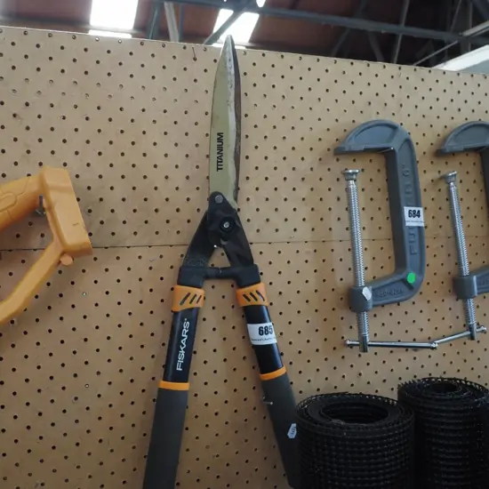 Fiskars hedge trimmers