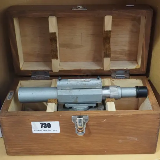 box; theodolite