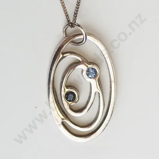silver pendant chain stamped 925