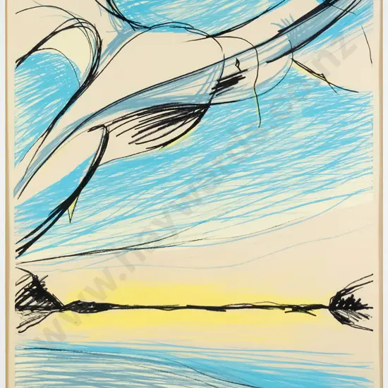 Eamoin Daniel O'Rourke - framed ltd edition print 7/10 - "Flight of the free" H-600 W-430