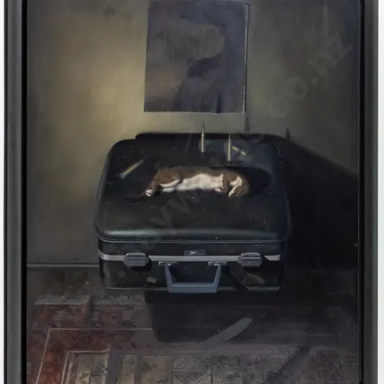 Simon Kennedy 2003 - framed oil- "Still Life" H-780 W-660