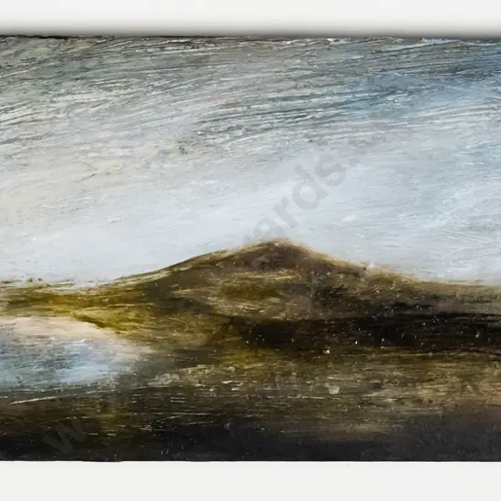 Inge Doesburg - oil on wood- landscape H-120 W-330