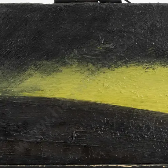 Jeffrey Harris 2001 - unframed oil on board- "Untitled landscape" H-300 W-610