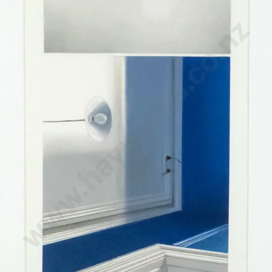 Ruth Clelland 2002 -framed lithograph- "Nimbus" H-420 W-200